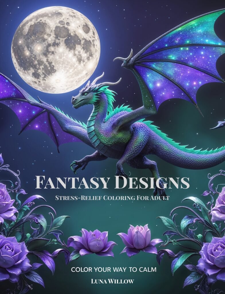 Stress Relief Coloring For Adult 1 785x1024